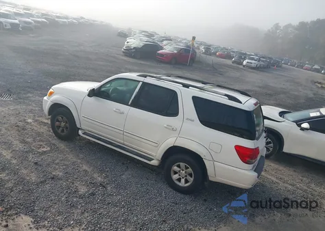 2006 Toyota Sequoia Sr5 V8 z USA, uszkodzony, nr VIN 5TDBT44AX6S260955
